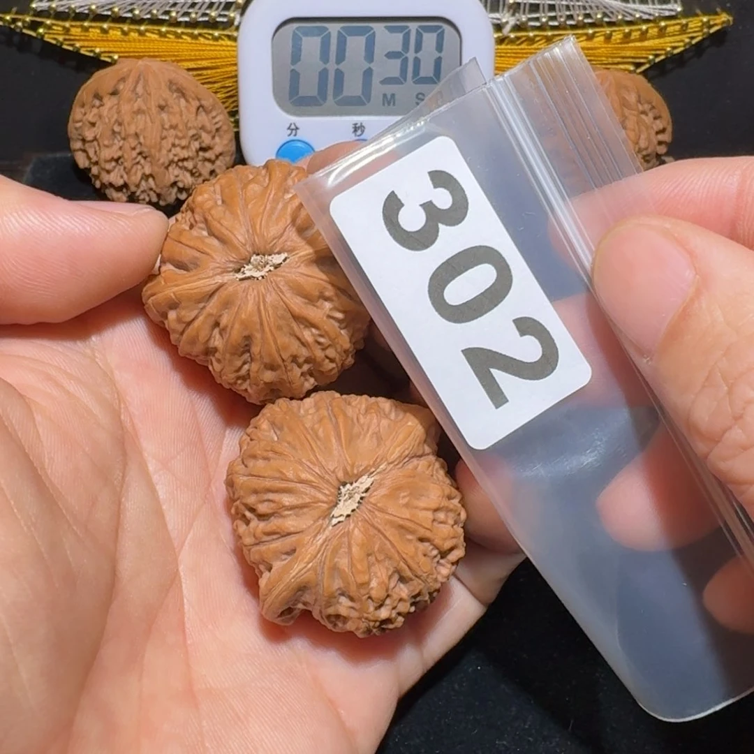 文玩核桃把件酸*鱼铁锤39