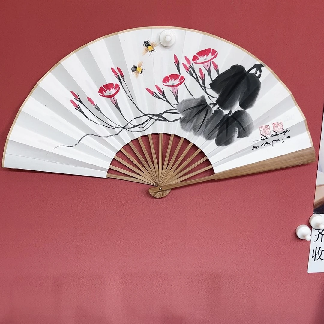 国画冯伟老师亲笔手绘国画作品慧