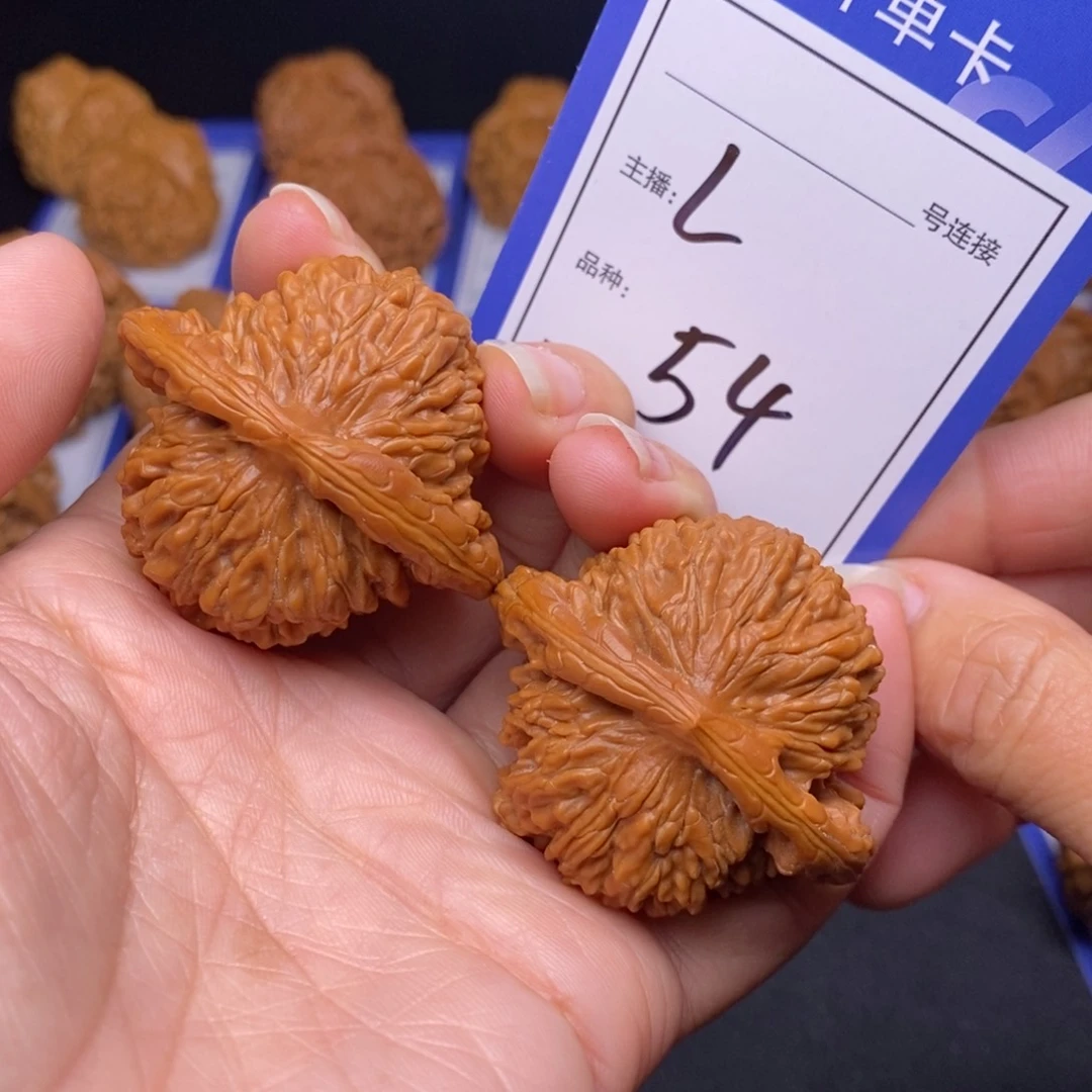 文玩核桃把件44四座楼54