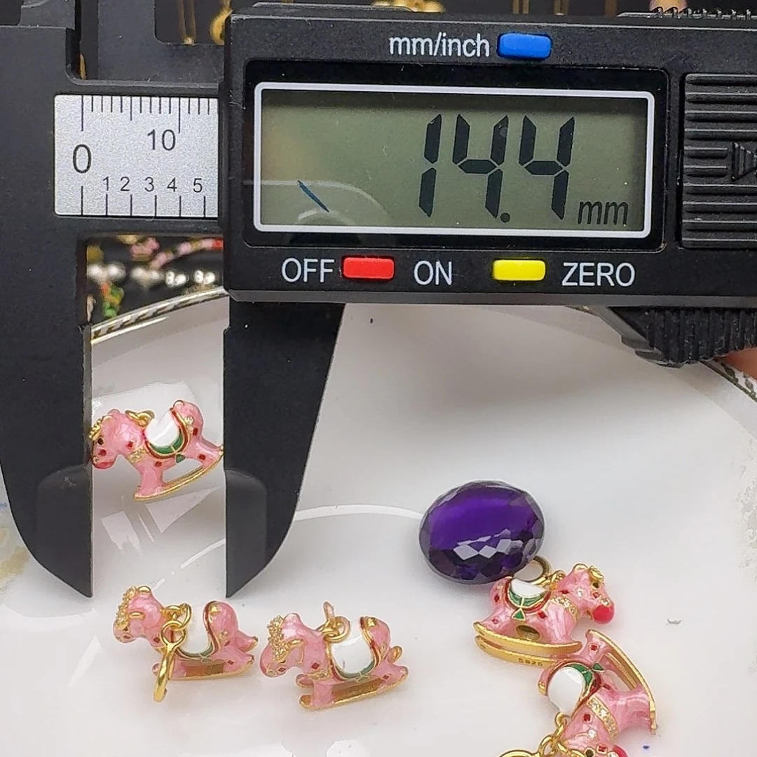 颈饰紫晶银S925镶嵌紫水晶925镶嵌52