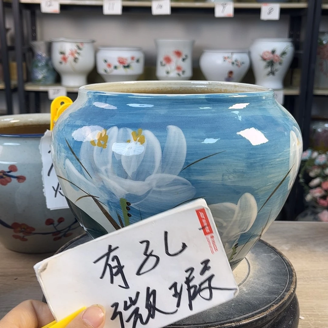 罐1xc景德镇陶瓷花盆