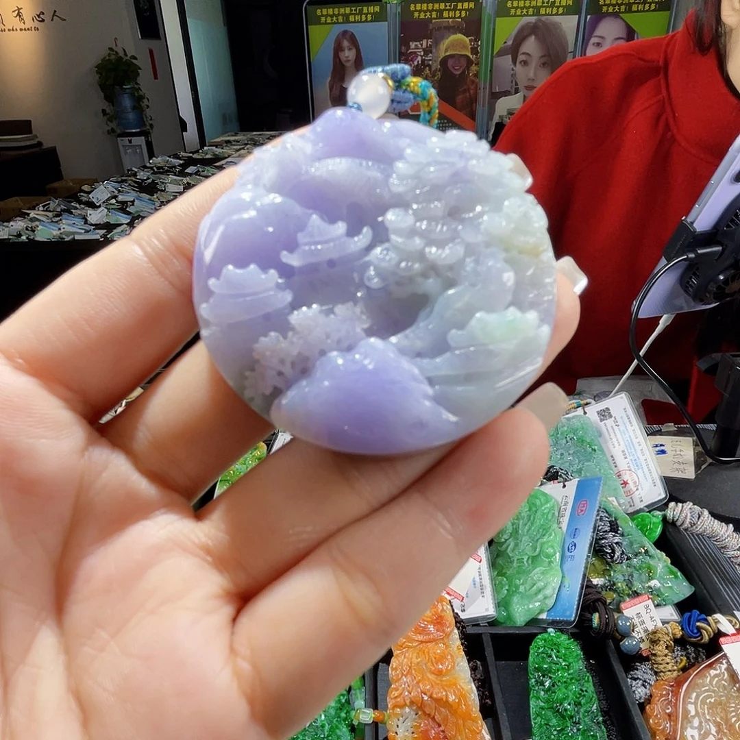 颈饰未镶嵌翡翠一