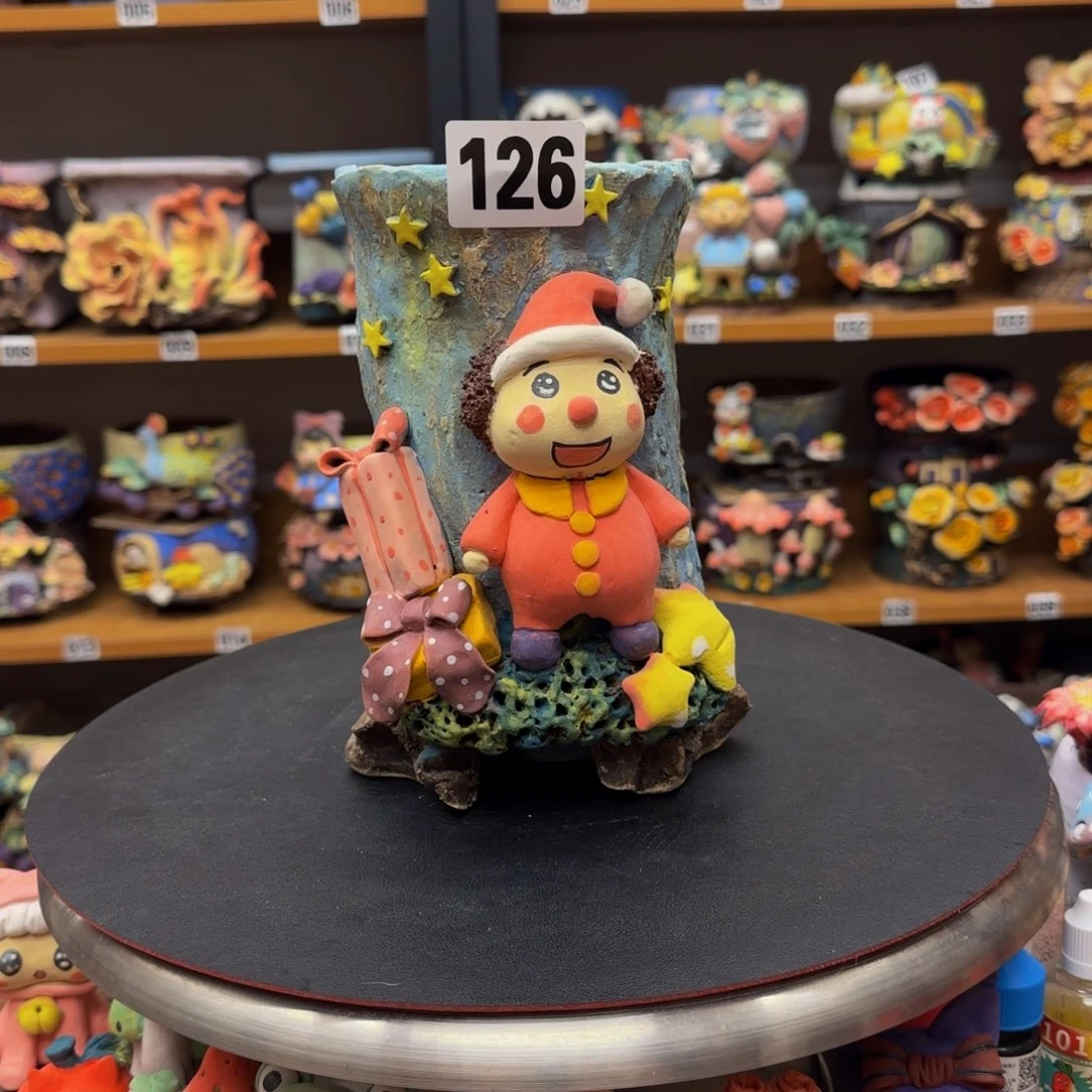 【闪购商品】粗陶手捏