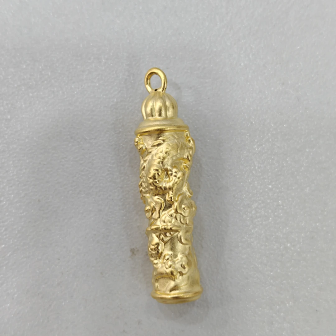 【莹莹专享】足金999投资金 龙柱 GP 1.32纳金添福