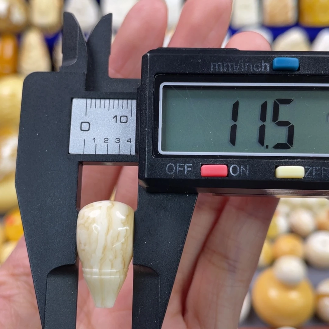 蜜蜡裸石未镶嵌琥珀蜜蜡三通