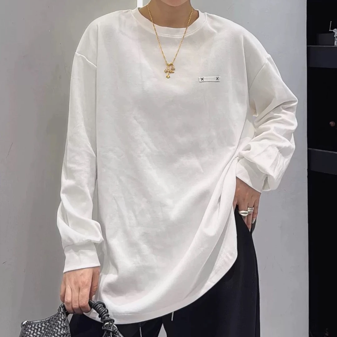 秋冬百搭白色打底衫35532（衣长70左右）