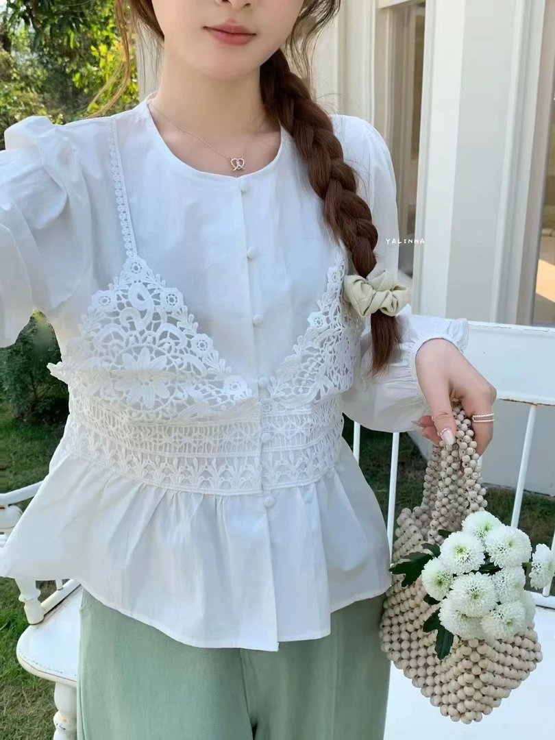 MT【20.9-239.9】衬衫显瘦气质时尚法式百搭小众洋气女装韩版