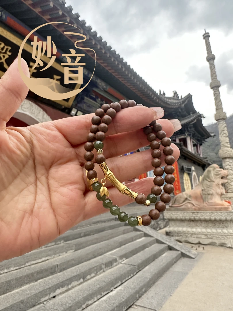 鹅黎和小田节节高升双圈手链（不沾水）