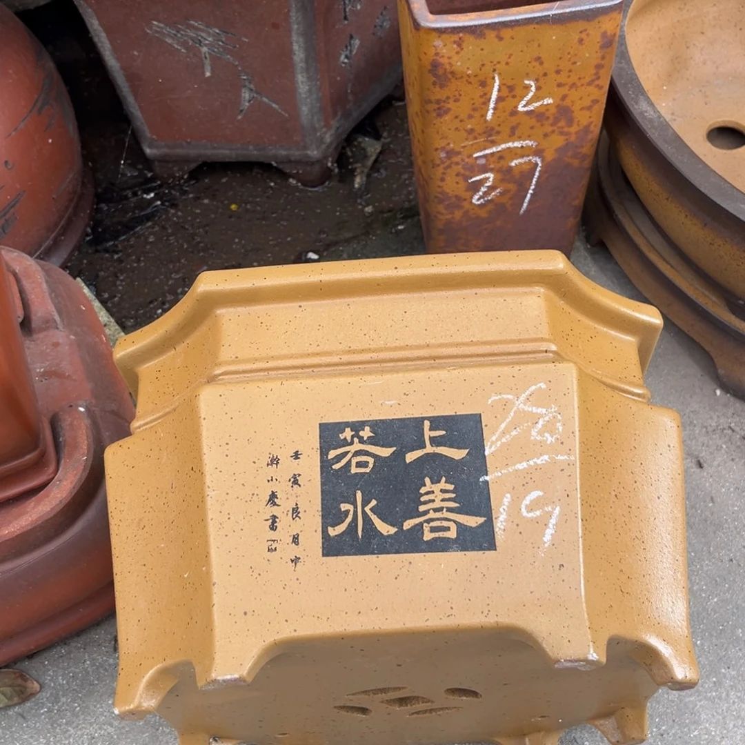 紫砂花盆盆景艺术
