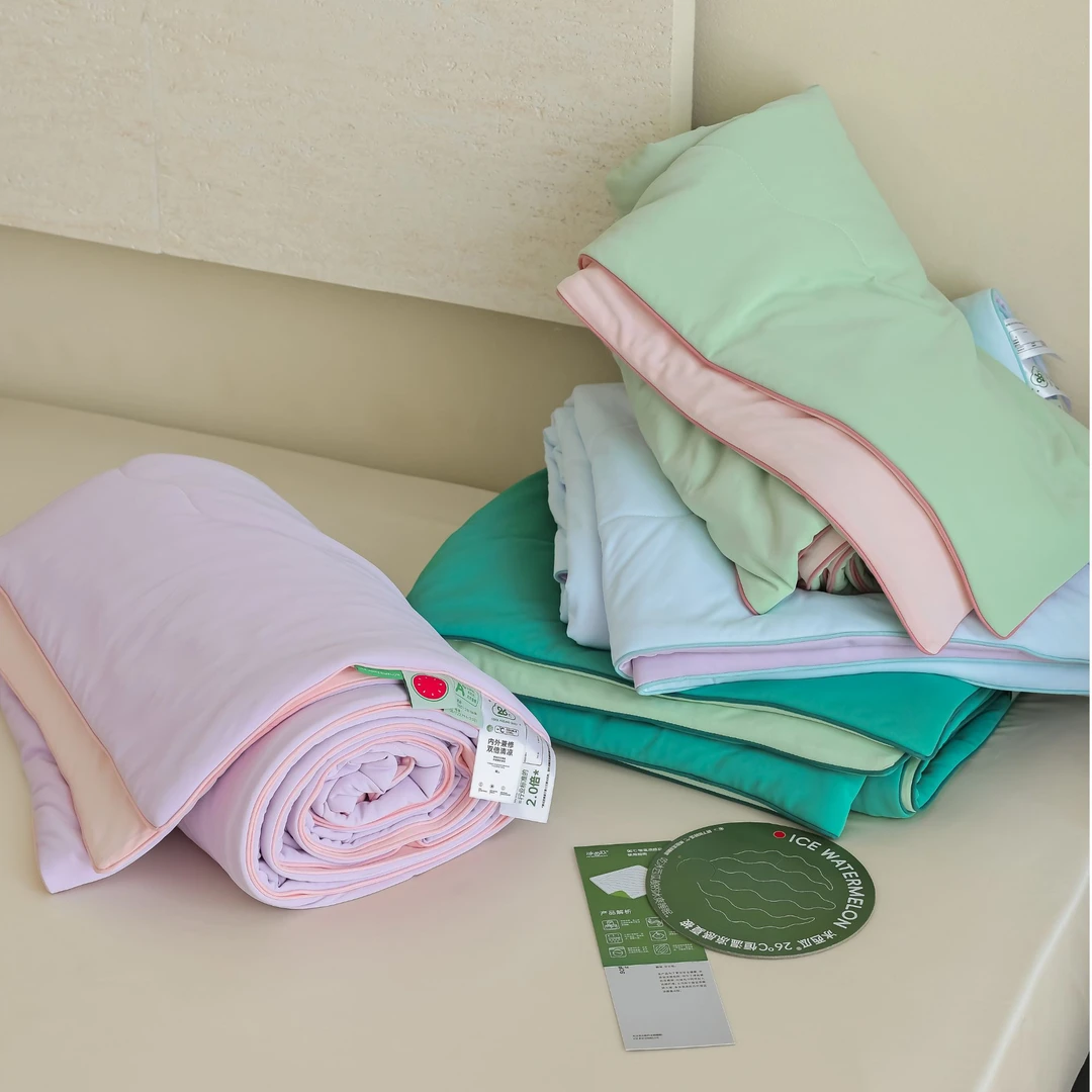 【MJ】反季清 冰西瓜系列 凉感A类锦氨被子夏凉被空调被夏被可机洗