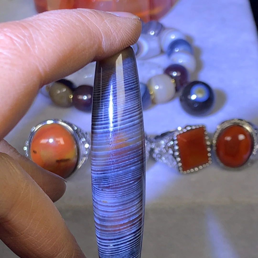 玛瑙/玉髓未镶嵌颈饰