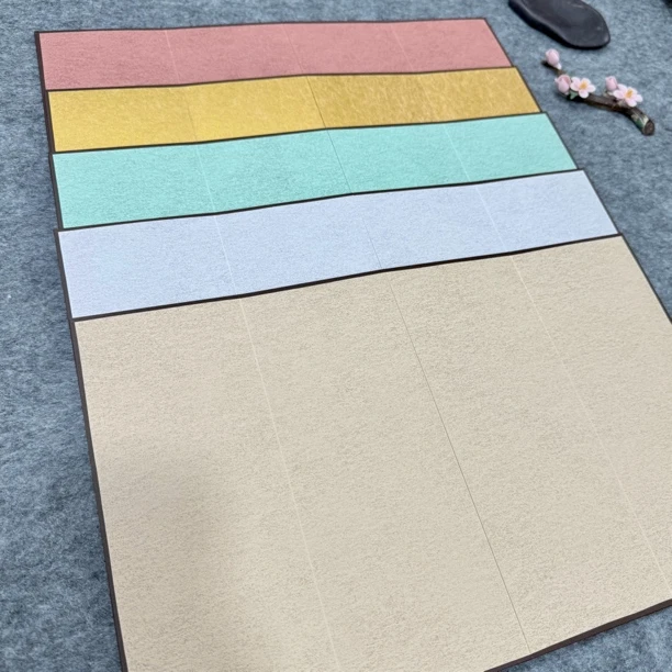 （特价处理）四折屏风 整体10×25cm展开25×39.5cm