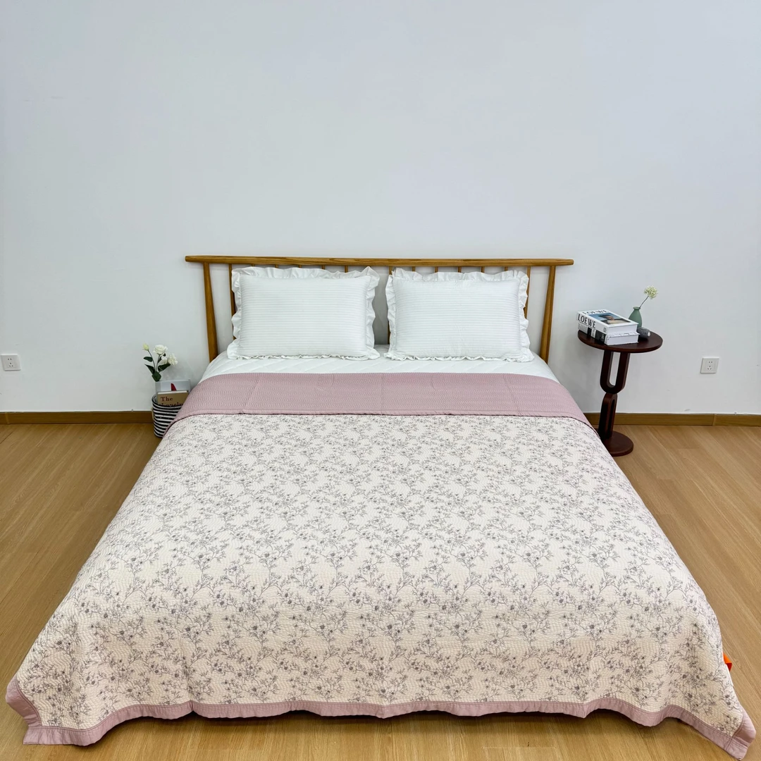 【花千朵】天丝床盖220*240一条可以多功能使用的床盖 床盖