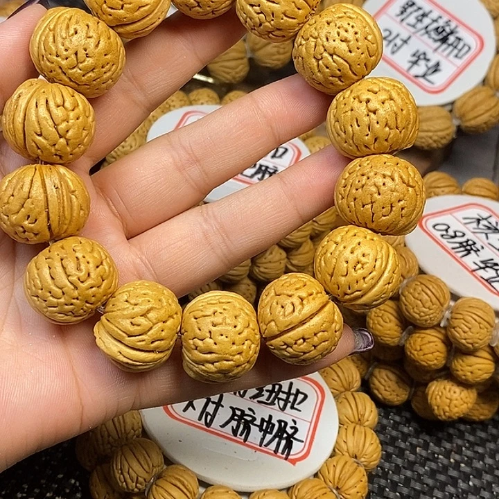 风***生手串桃核国核滚象22+