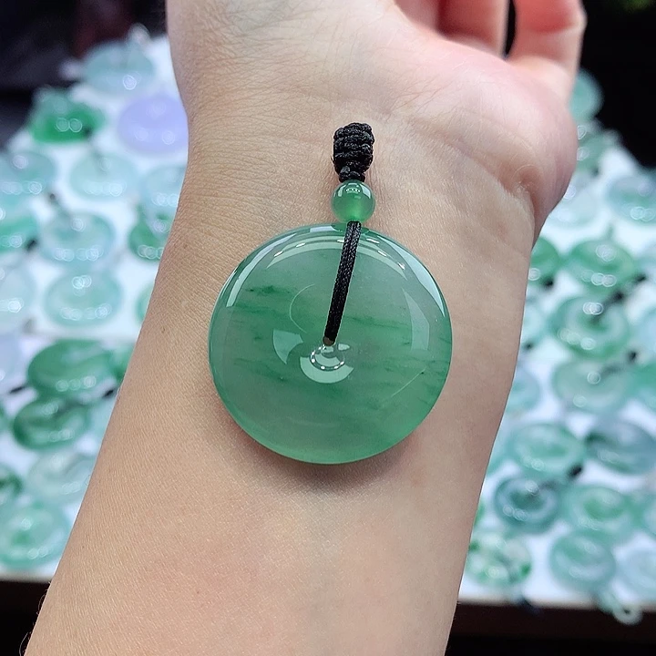 颈饰未镶嵌翡翠5尺寸29.9*5.7