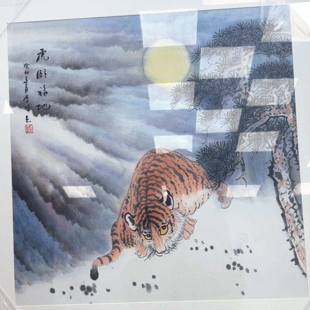 国画国画作品多次在国内外