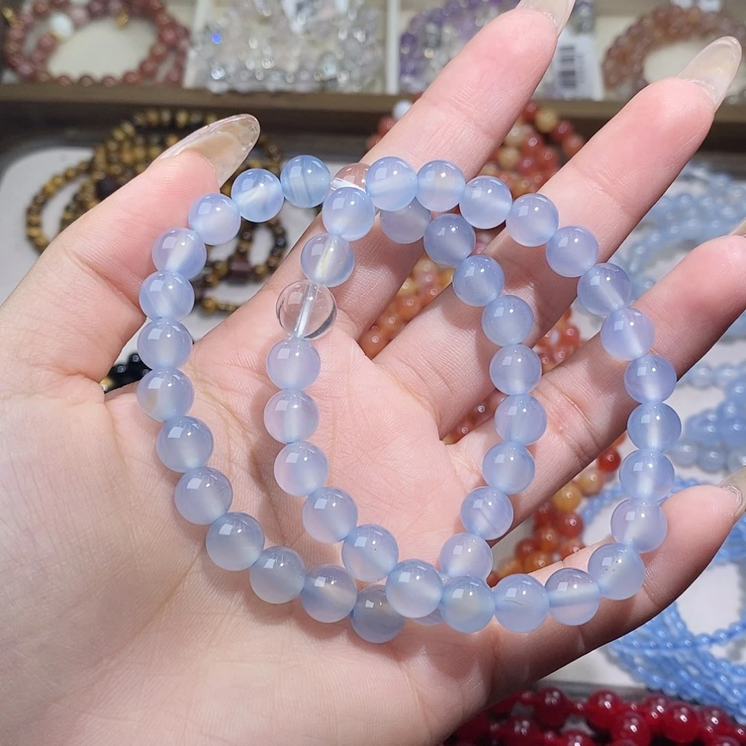只***识玛瑙/玉髓合金手链