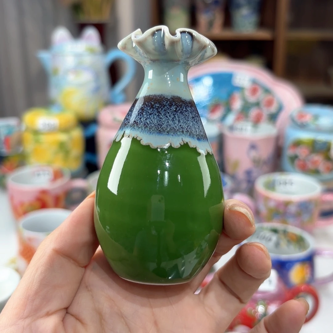 景德镇手绘高温釉下彩陶瓷茶具