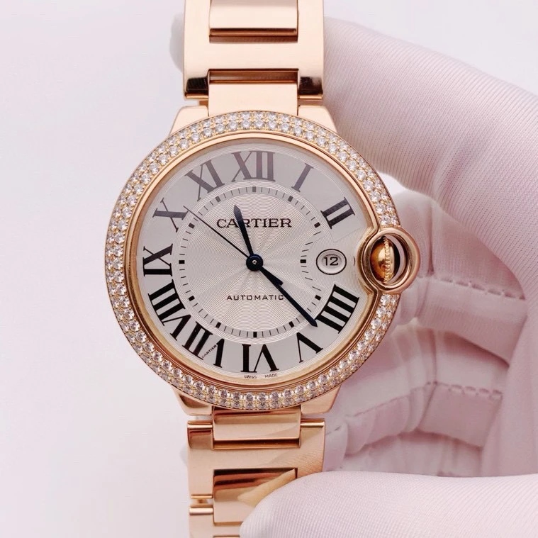 99新 Cartier/卡地亚 原钻蓝气球金表｜42mm