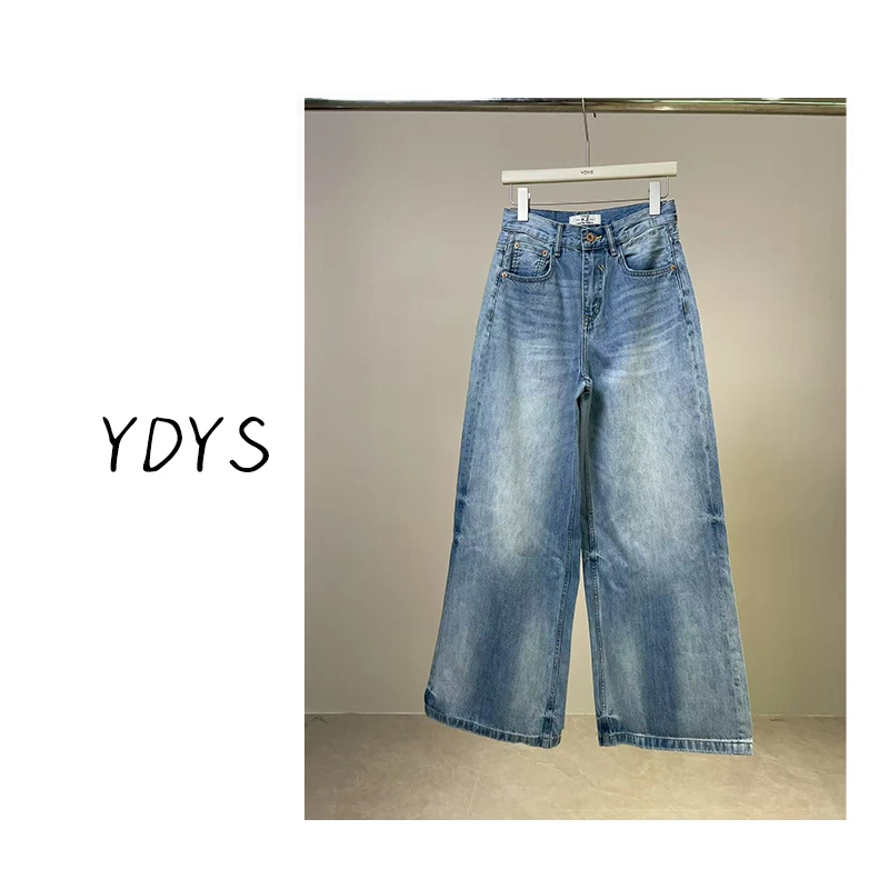 【YDYS】25Y00208 2025新款时尚气质小众牛仔裤