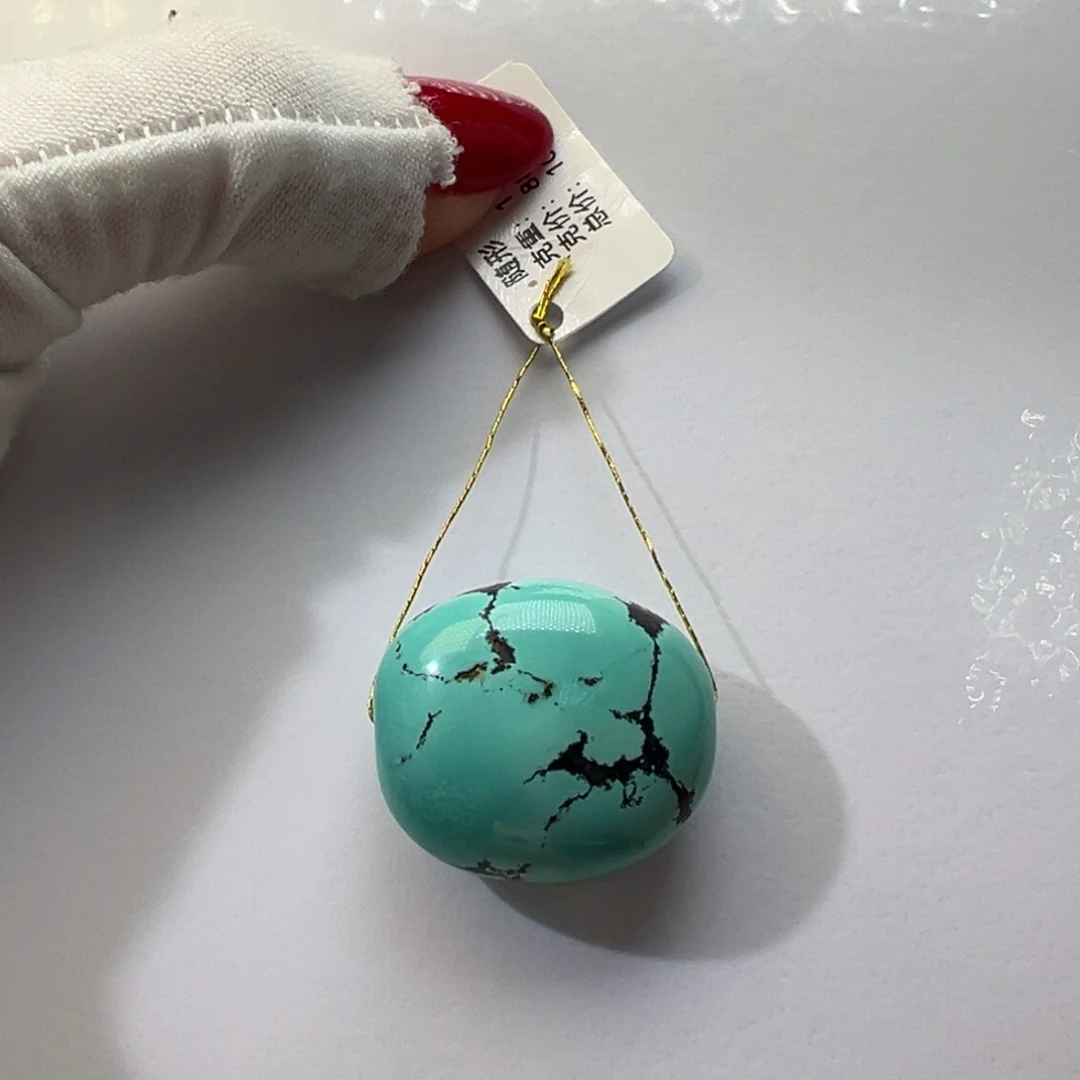 绿松石未镶嵌挂件