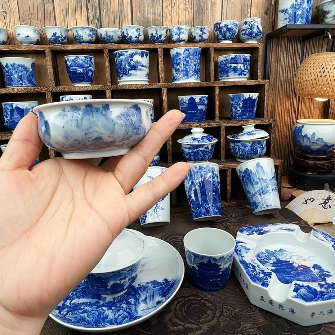 瓷片一笔一墨 叩玉山房