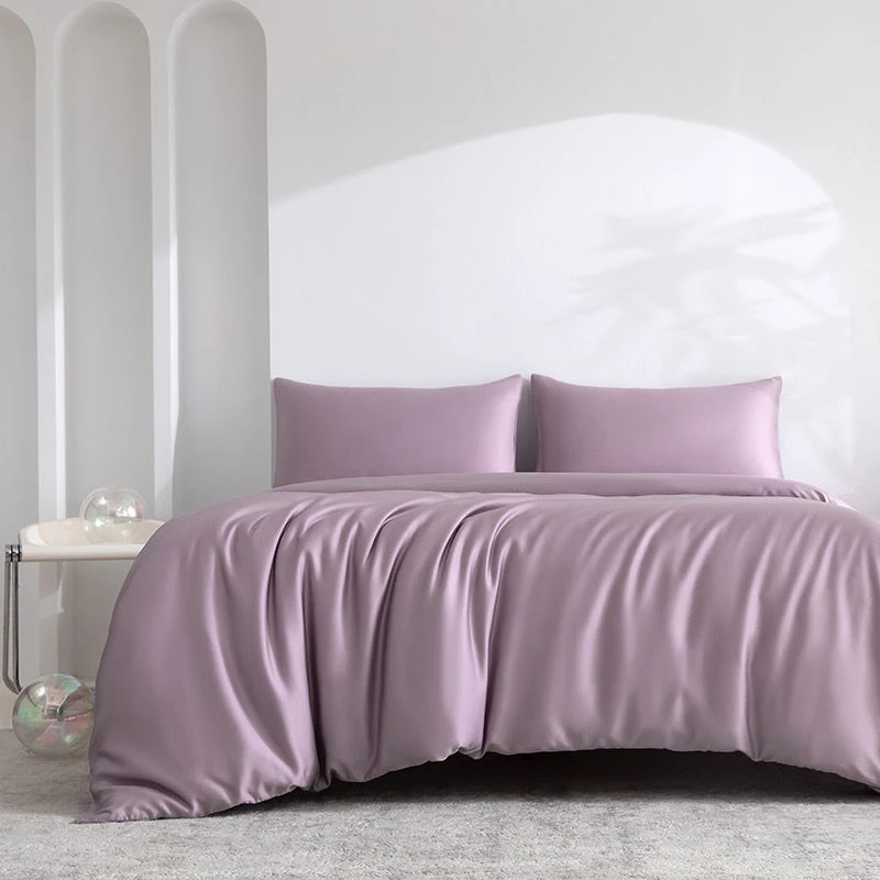 【希妈专属】奇益峰兰精天丝四件套+新款刺绣枕芯床单家纺