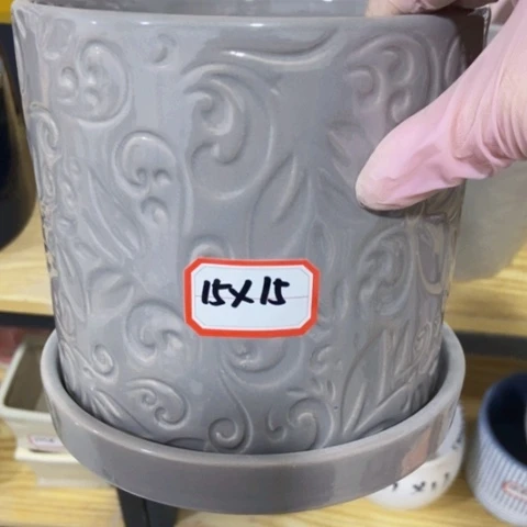 红陶陶瓷多肉花盆