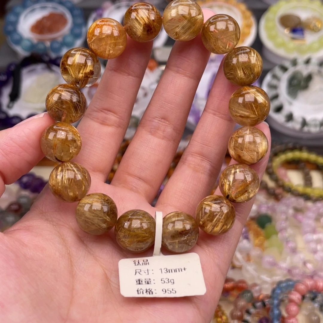 水晶手链未镶嵌美****y天然