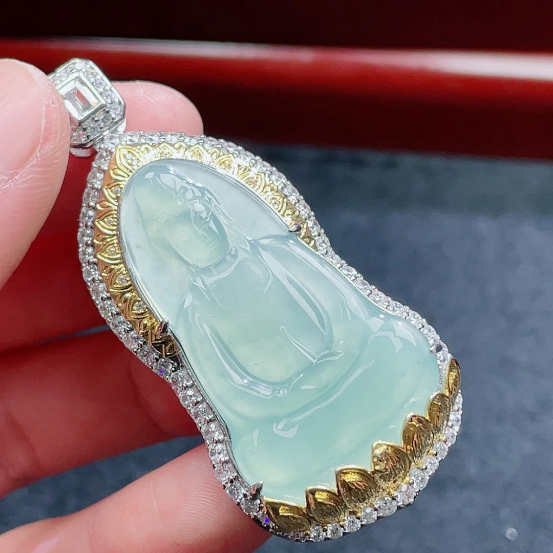 翡翠颈饰未镶嵌79，