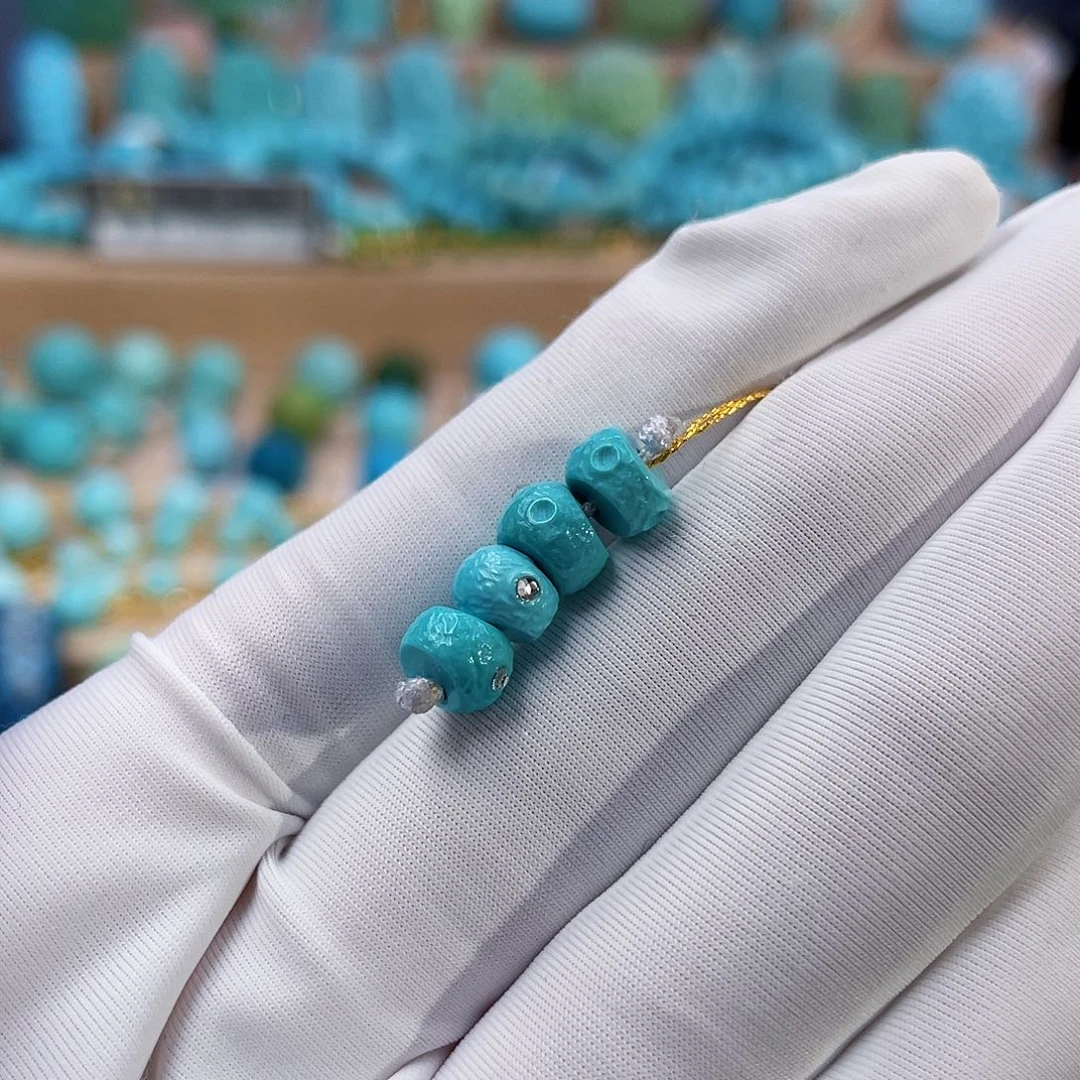 绿松石珠宝奇石未镶嵌