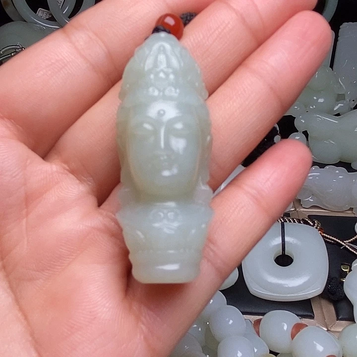 吊坠(不含链)未镶嵌和田玉
