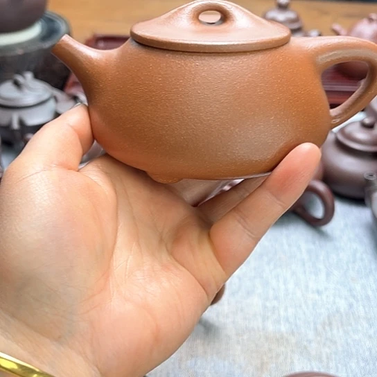 段泥茶壶ᥫ****黄龙山原矿