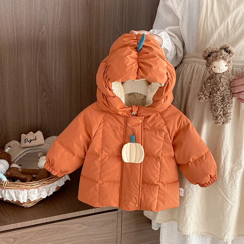 儿童羽绒服冬装2025新款男女宝宝轻薄白鸭绒女童冬季白鸭绒羽绒服