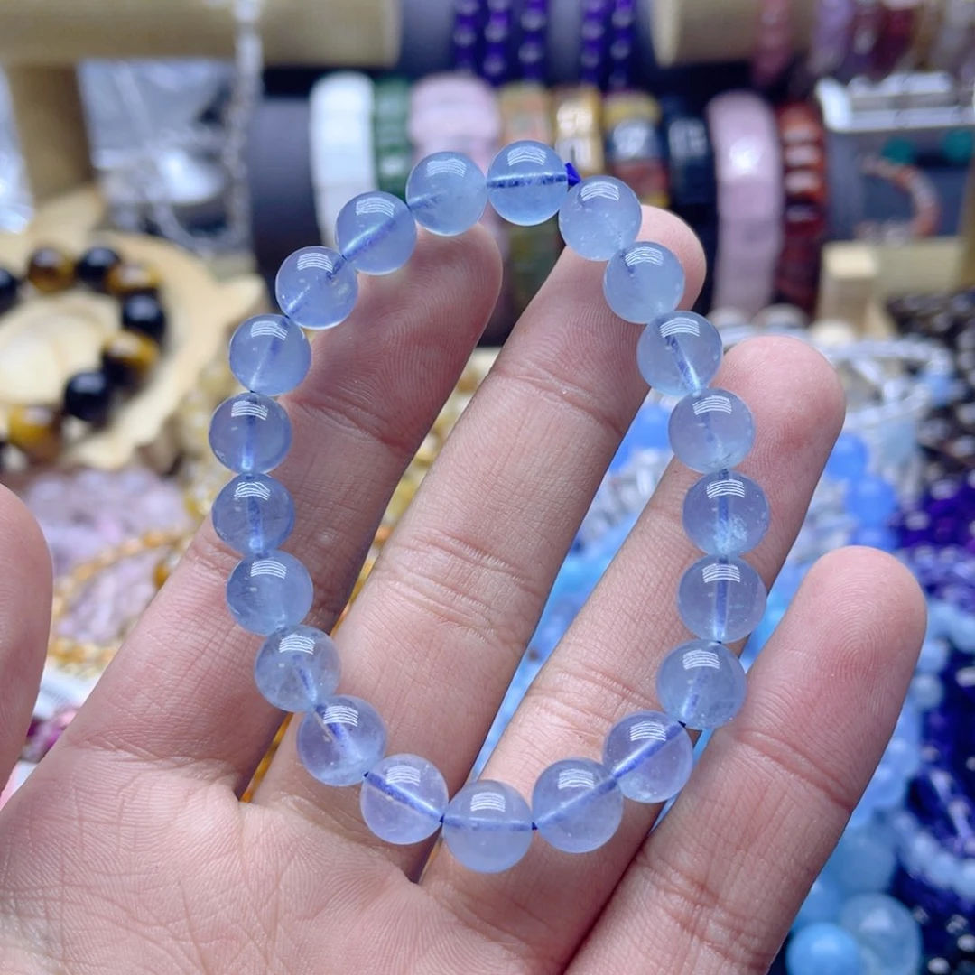 水晶手链银S925镶嵌11111