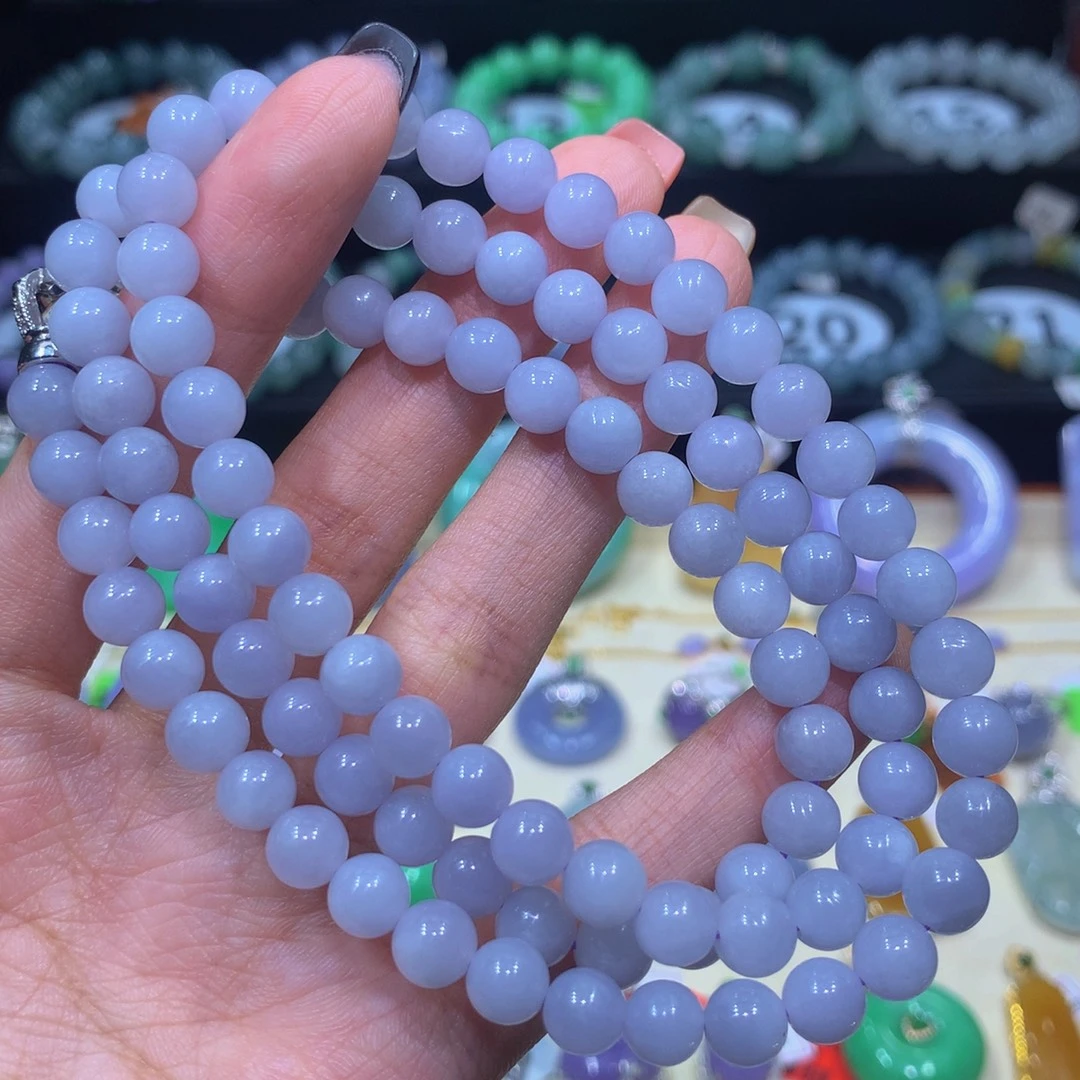 翡翠未镶嵌手链翡翠6