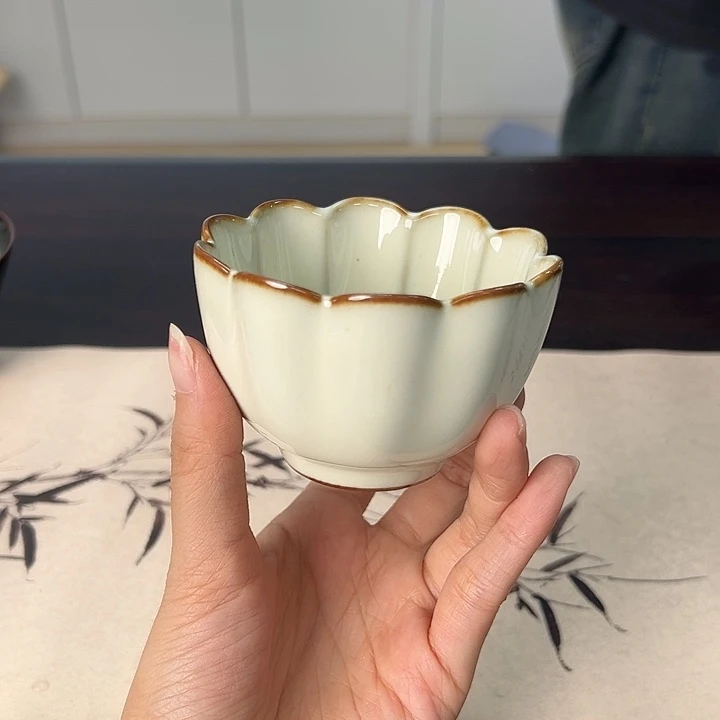 龙泉云间青瓷小米茶器
