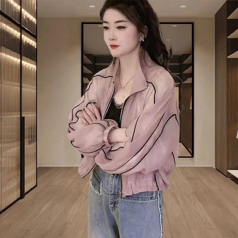 夏季轻薄防晒衫短外套女装2025年新款小个子风衣时尚透气超火上衣