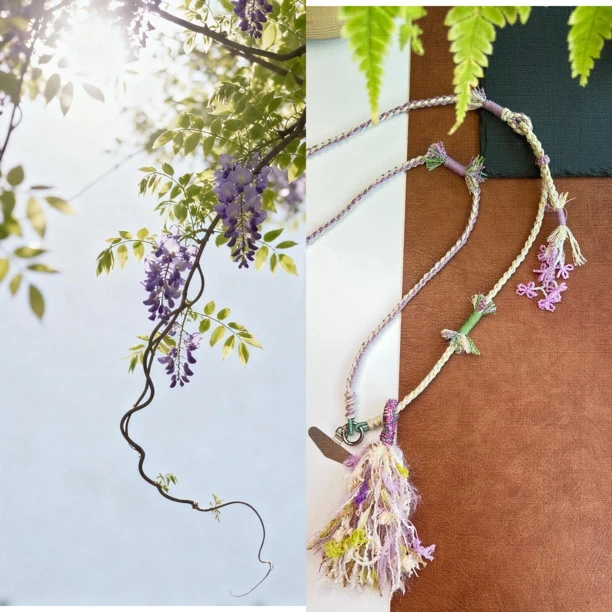 紫色素款珠宝首饰饰品