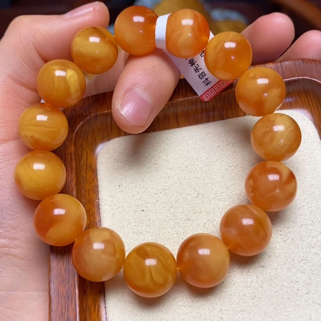 【闪购商品】蜜蜡手链未镶嵌手串
