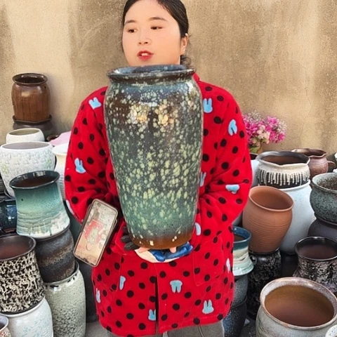 口20高41一个盆子。