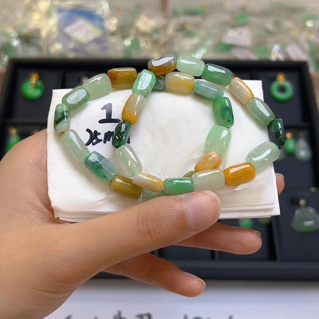 未镶嵌手链翡翠多样性发一件