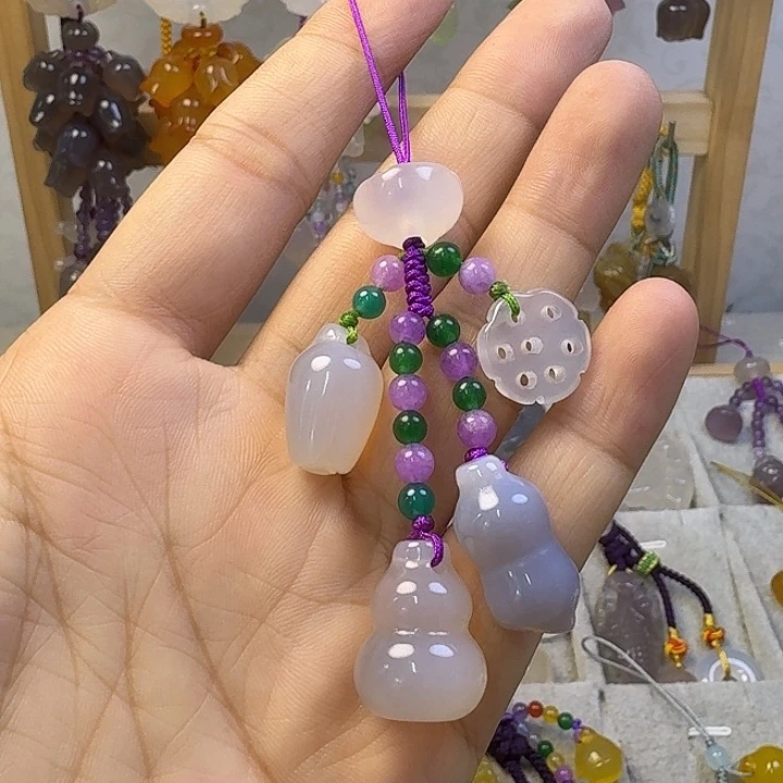 手机机挂件福利款彩色款葫芦