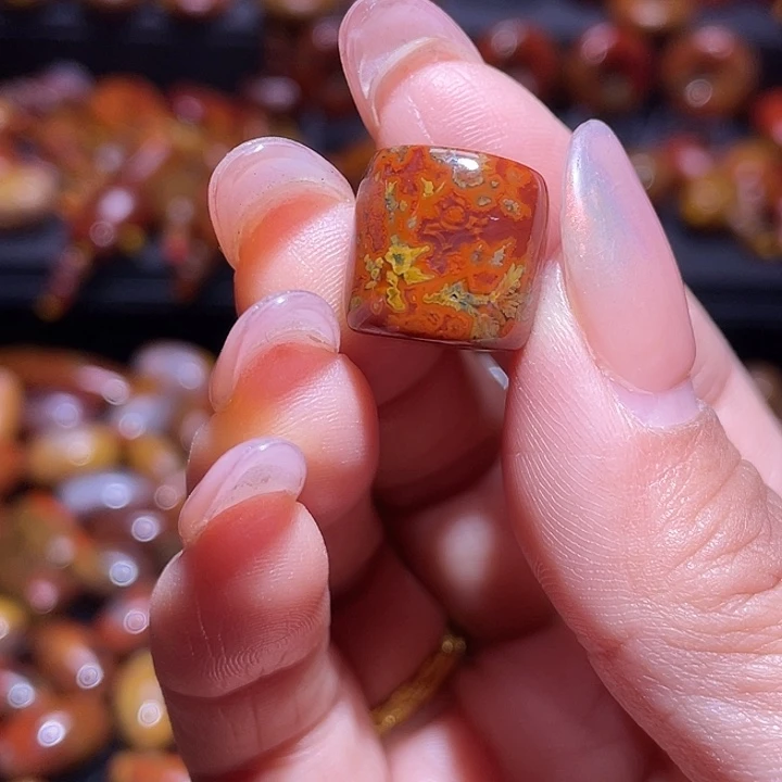 玛瑙/玉髓合金珠宝半成品