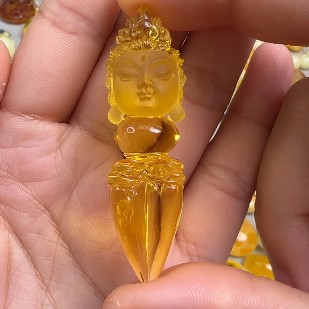 琥珀未镶嵌裸石琥珀