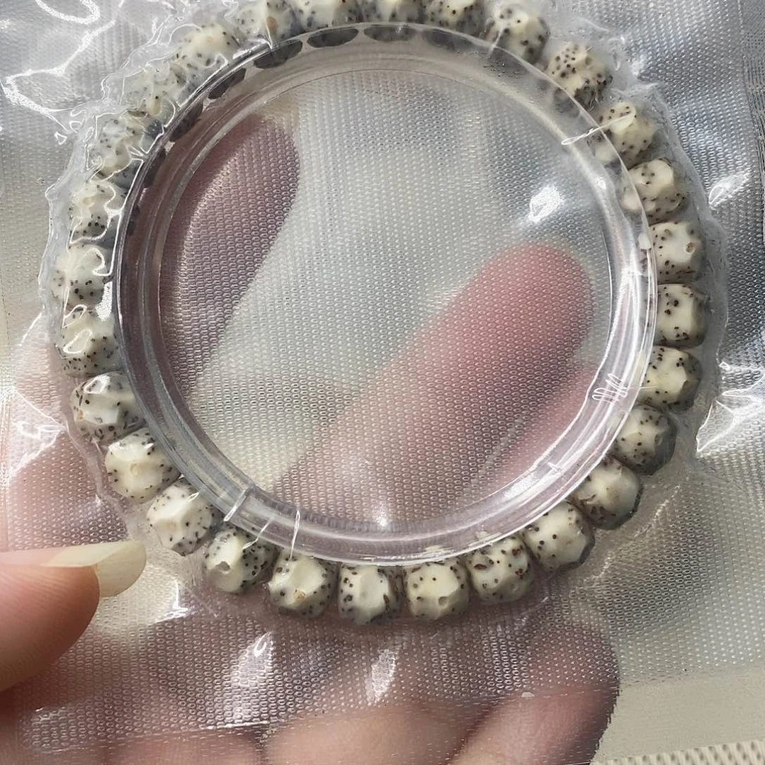 吊坠星月菩提石玉乱山无相单圈87