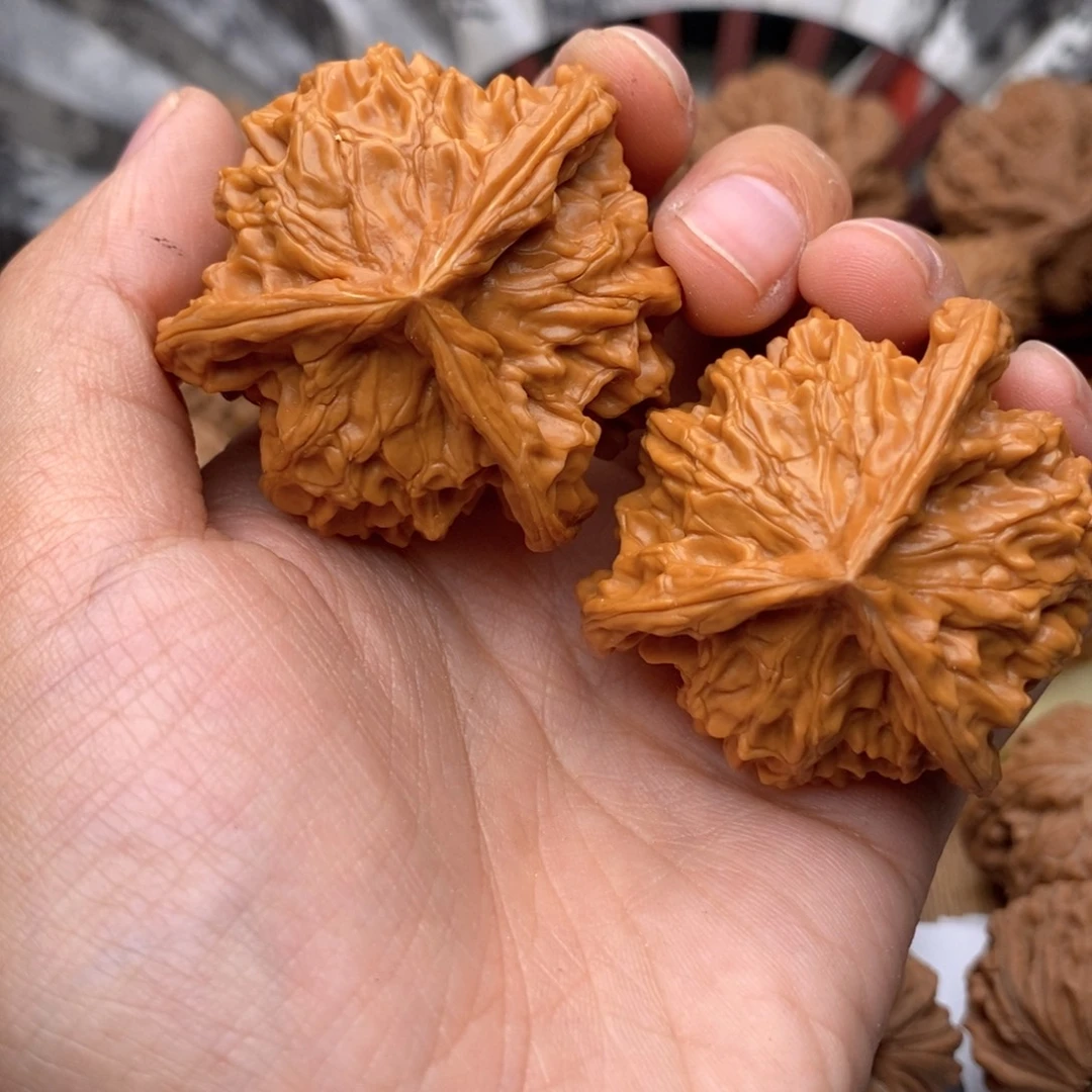 把件文玩核桃507号44盘山