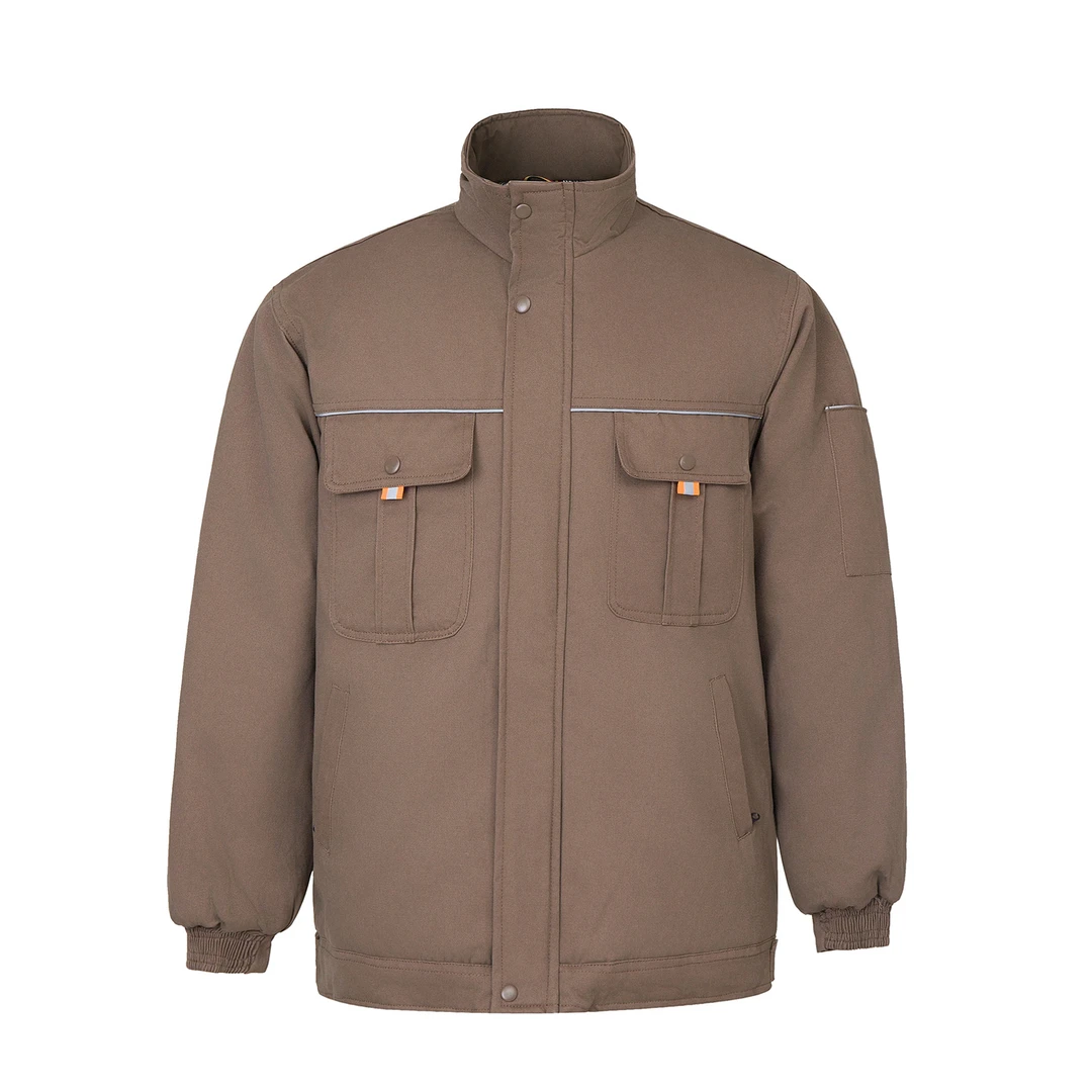 冬季工作服棉衣男装女装加棉加厚防寒耐磨套装汽修防烫抗火花保暖