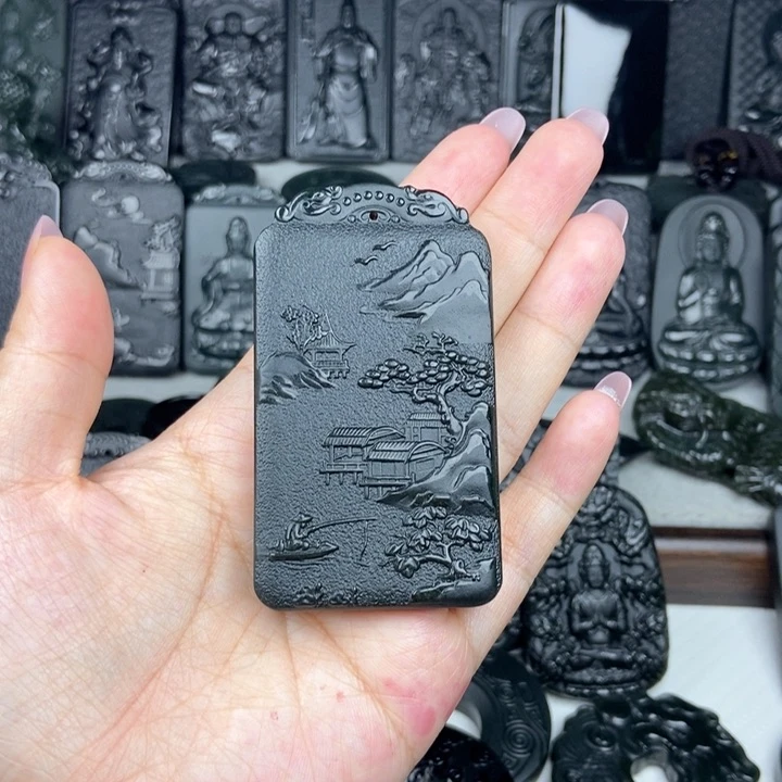 颈饰未镶嵌和田玉