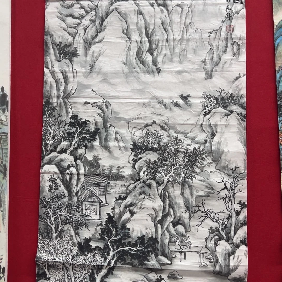 国画绘画作品多次参加140.70/26